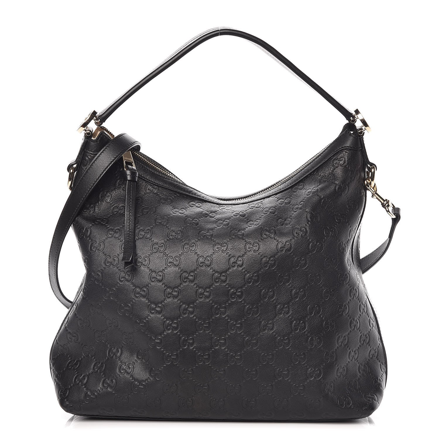 Gucci Guccissima Small Miss GG Hobo Black 1 of 14