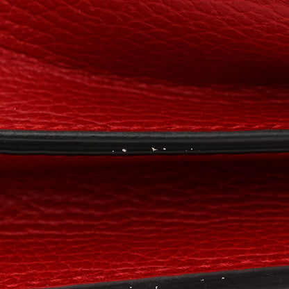 Gucci Dollar Calfskin Swarovski Crystal Small Dionysus Shoulder Bag Hibiscus Red 14 of 17