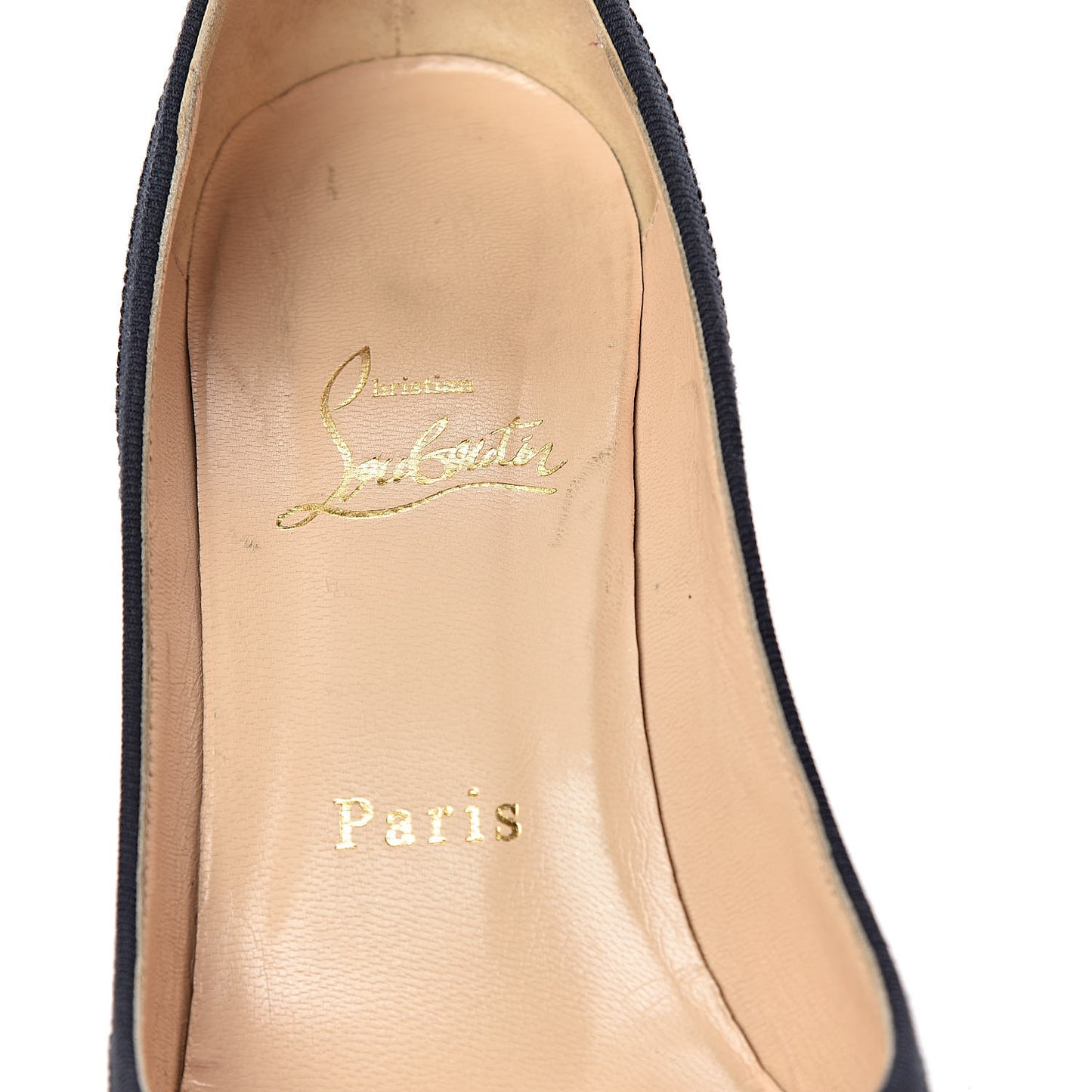 Nappa Grosgrain Netmi 70 Pumps 36.5 Navy