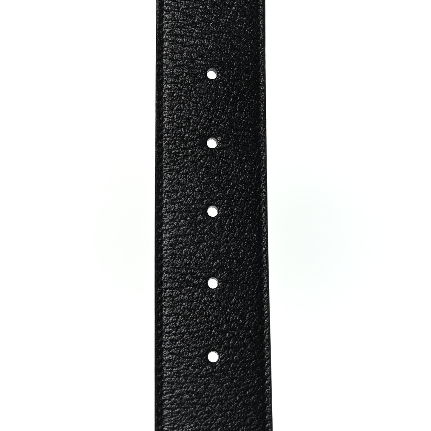 Textured Calfskin Double G 40mm Belt 75 30 Black