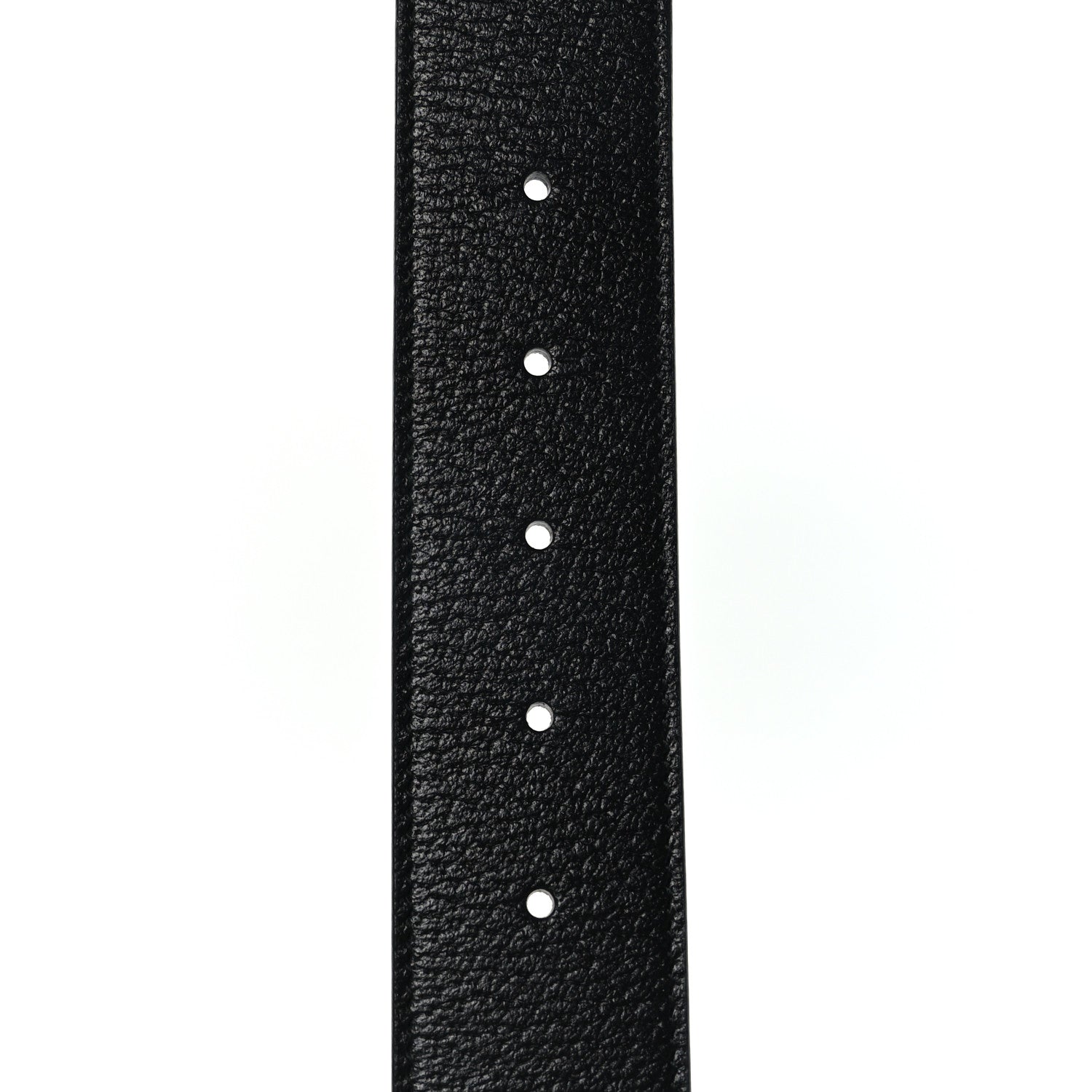 Gucci Textured Calfskin Double G 40mm Belt 75 30 Black 5 of 7