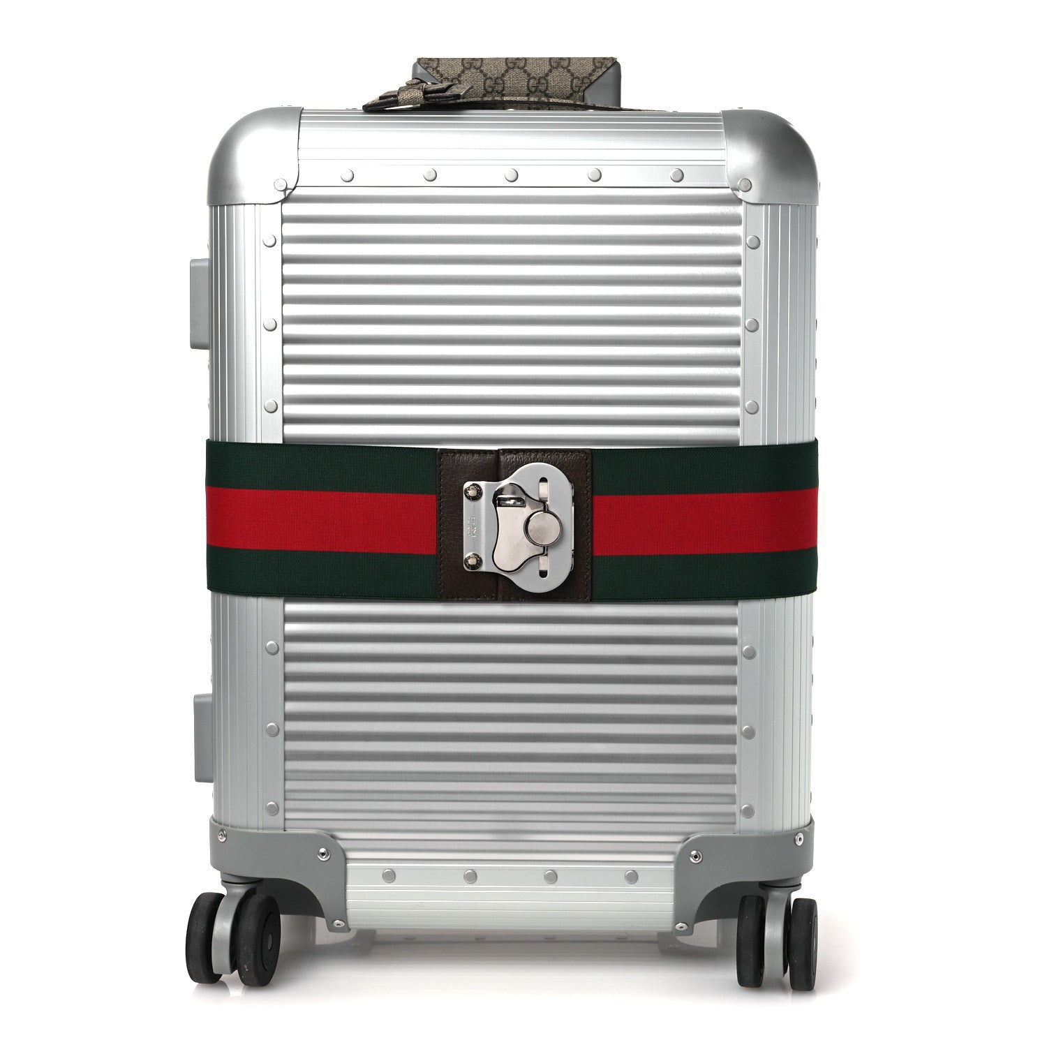 Gucci Aluminum Web Porter Cabin Plus Trolley 1 of 36