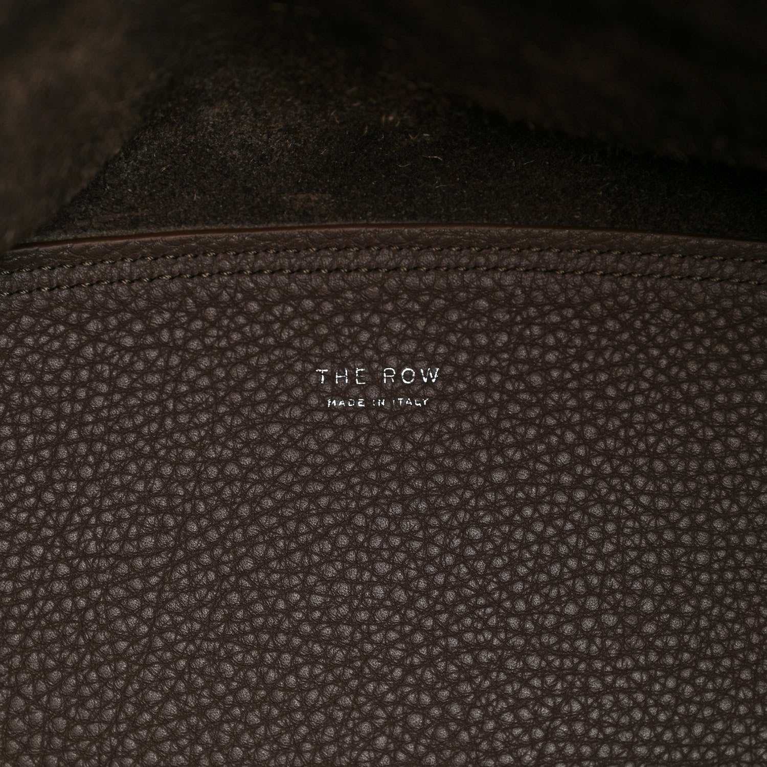 The Row Grained Calfskin Bindle Three Bag Brown 6 of 9