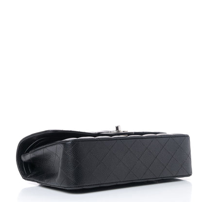 Chanel Caviar Quilted Medium Double Flap Black 3 of 4