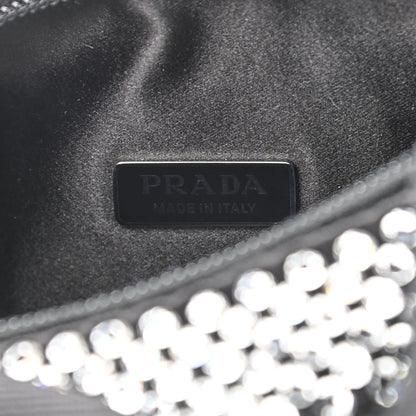 Prada Satin Crystal Mini Re-Edition 2000 Bag Cristal 8 of 9