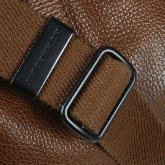 PRORSUM Leather Messenger Bag Brown