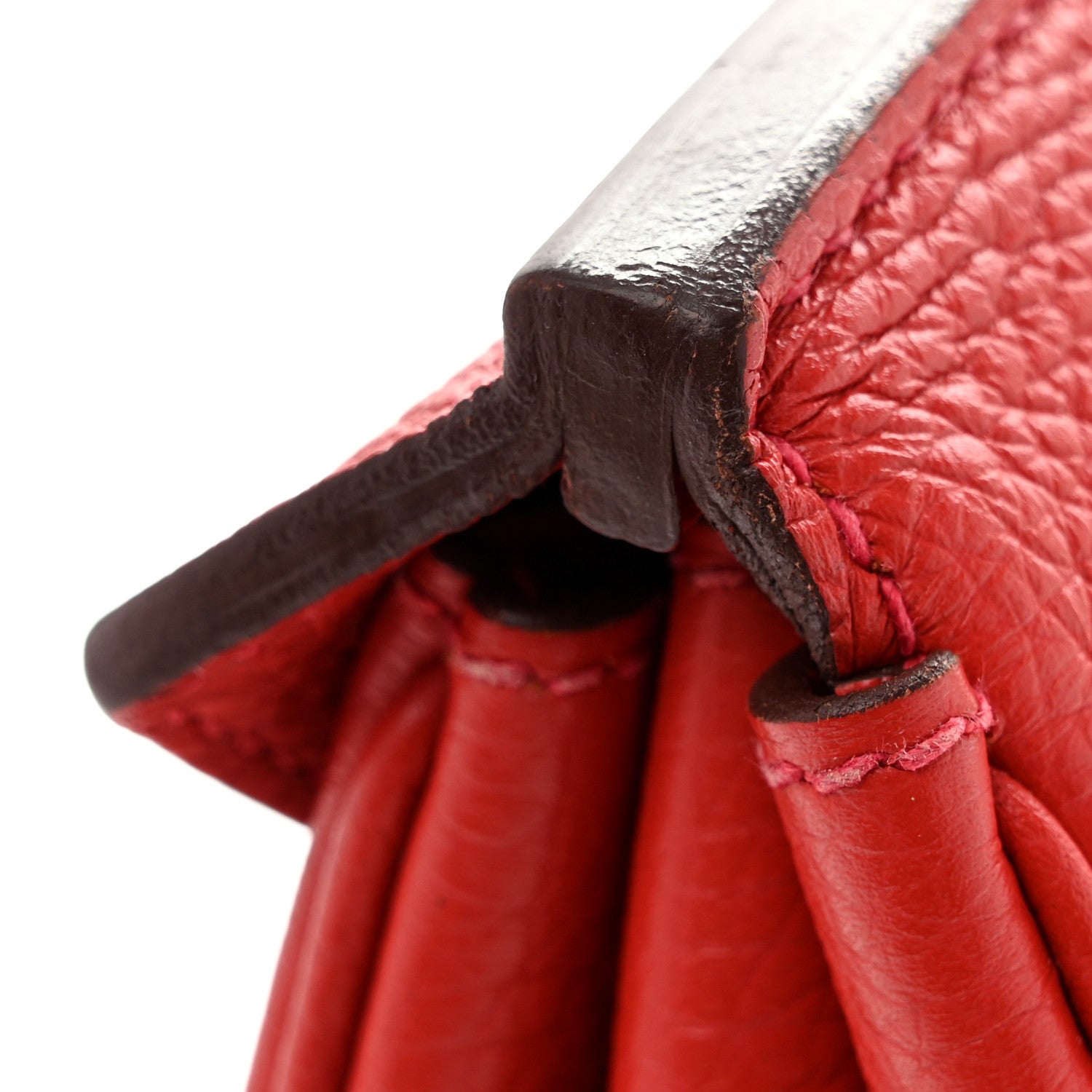 Hermes Togo BIRKIN 35 Rouge Casaque 15 of 16