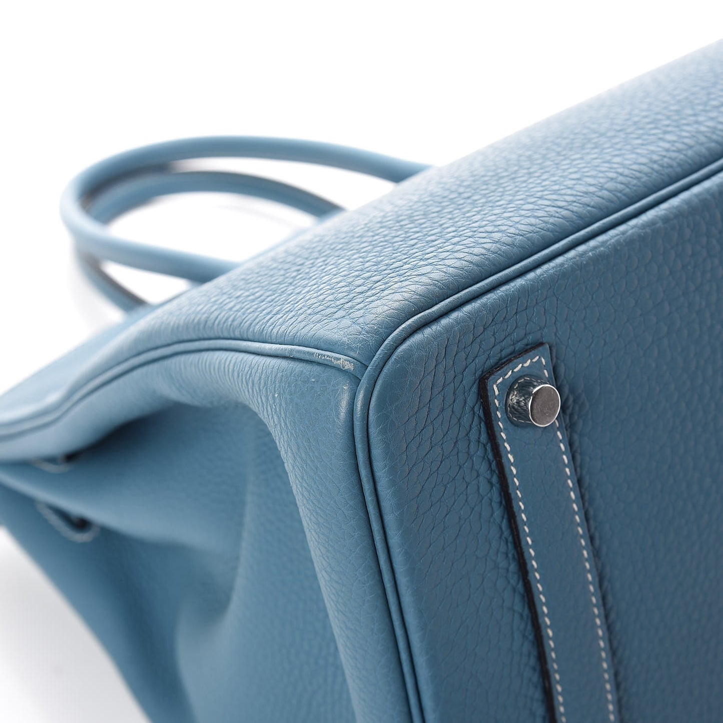 Togo Birkin 35 Blue Jean