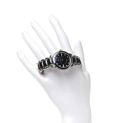David Yurman Stainless Steel Ceramic Diamond 30mm Classic Quartz Watch Black 2 of 6