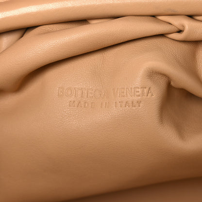 Bottega Veneta Smooth Butter Calf The Pouch Oversized Clutch Almond 6 of 12