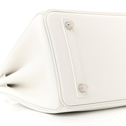 Hermes Swift Birkin 25 New White 9 of 12