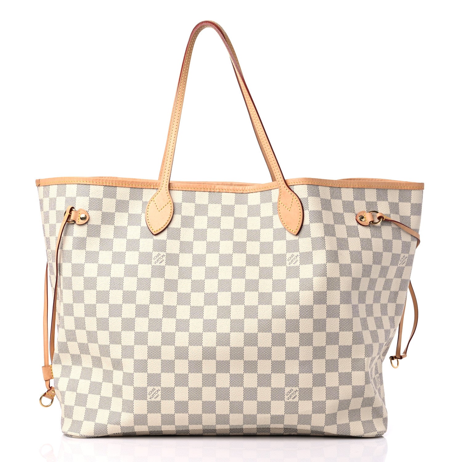 Louis Vuitton Damier Azur Neo Neverfull GM Rose Ballerine 3 of 12