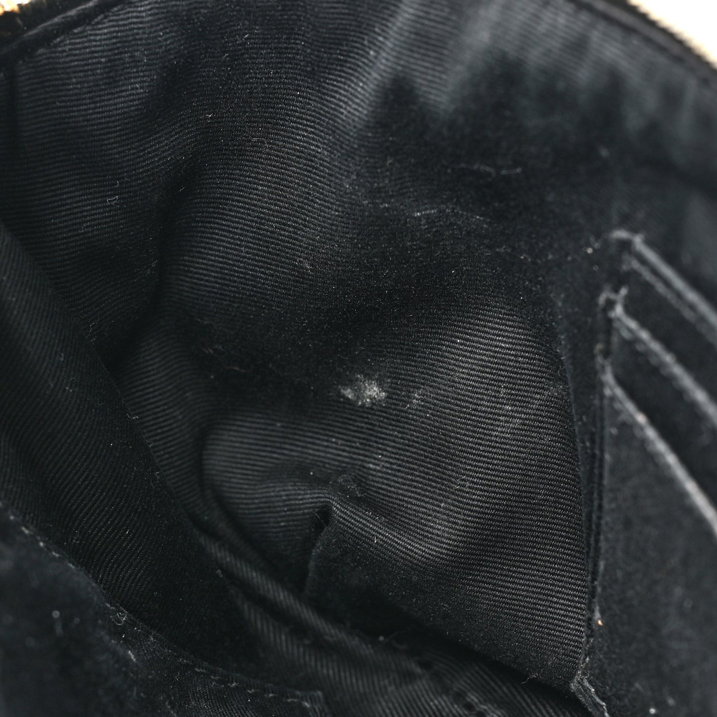 Grain De Poudre Monogram Belt Bag Black