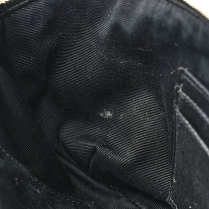 Saint Laurent Grain De Poudre Monogram Belt Bag Black 14 of 15
