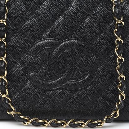 Chanel Caviar Quilted Petit Timeless Tote PTT Black 10 of 10