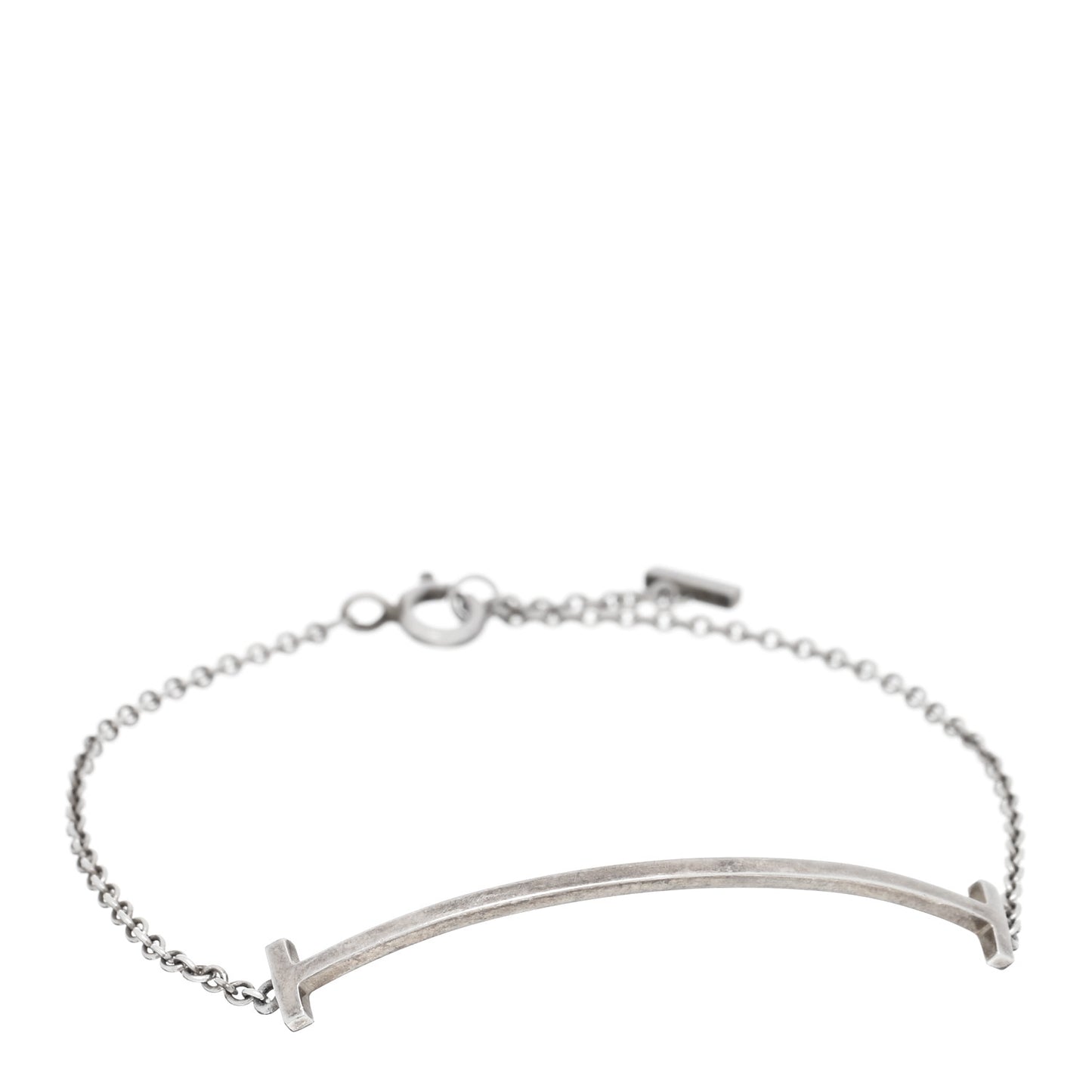 Sterling Silver T Smile Bracele