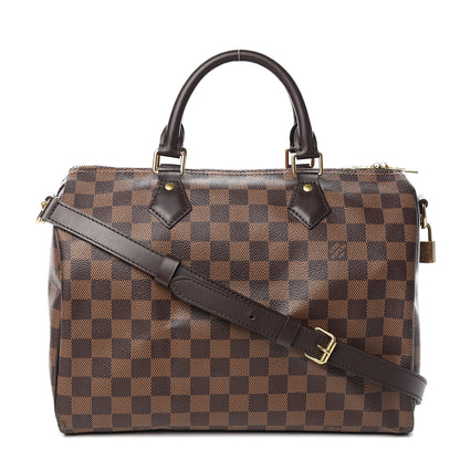 Louis Vuitton Damier Ebene Speedy Bandouliere 30 1 of 11