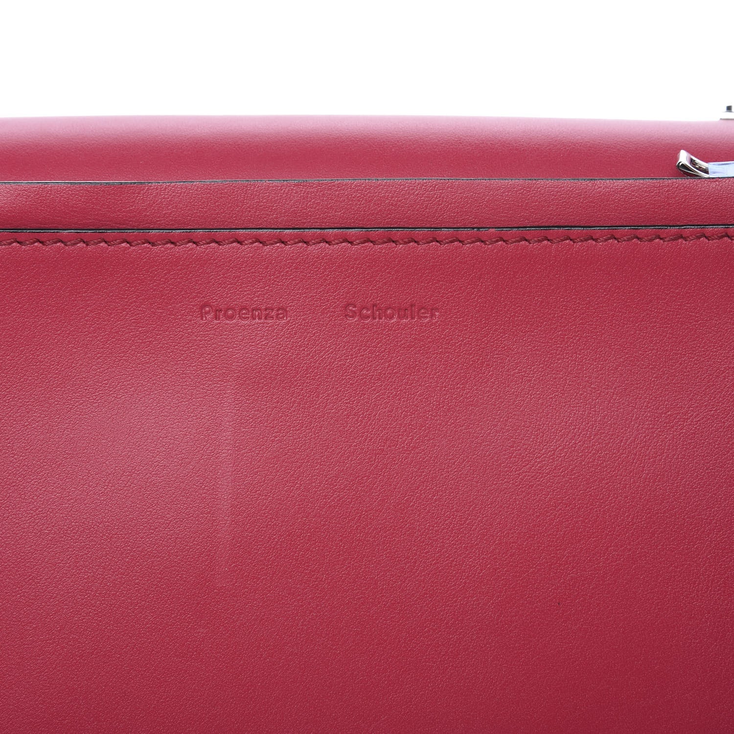 Proenza Schouler Smooth Calfskin Hava Crossbody Magenta 7 of 10