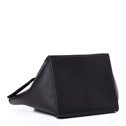 Celine Supple Grained Calfskin Small Long Strap Big Bag Black 3 of 4