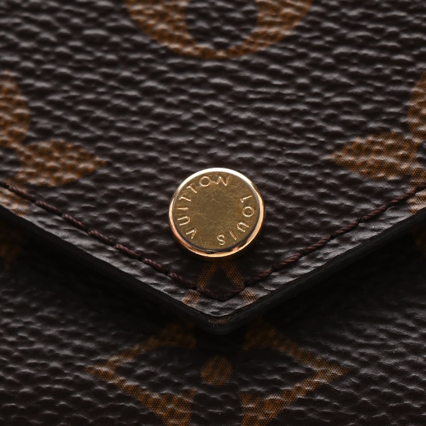 Monogram Recto Verso Card Holder Black