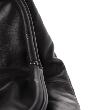Bottega Veneta Smooth Butter Calf The Pouch Oversized Clutch Black 11 of 13