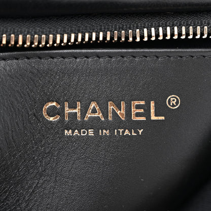 Chanel Lambskin Quilted CC Links Hobo Black 6 of 10