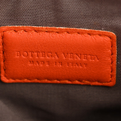 Bottega Veneta Nappa Intrecciato Key Case Orange 6 of 9