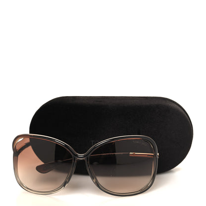 Tom Ford Acetate Raquel Sunglasses TF76 Brown 8 of 8