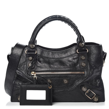 Balenciaga Agneau Giant 21 Rose Gold Hardware City Black 1 of 12