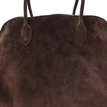 The Row Suede Soft Margaux 17 Mocha 7 of 9