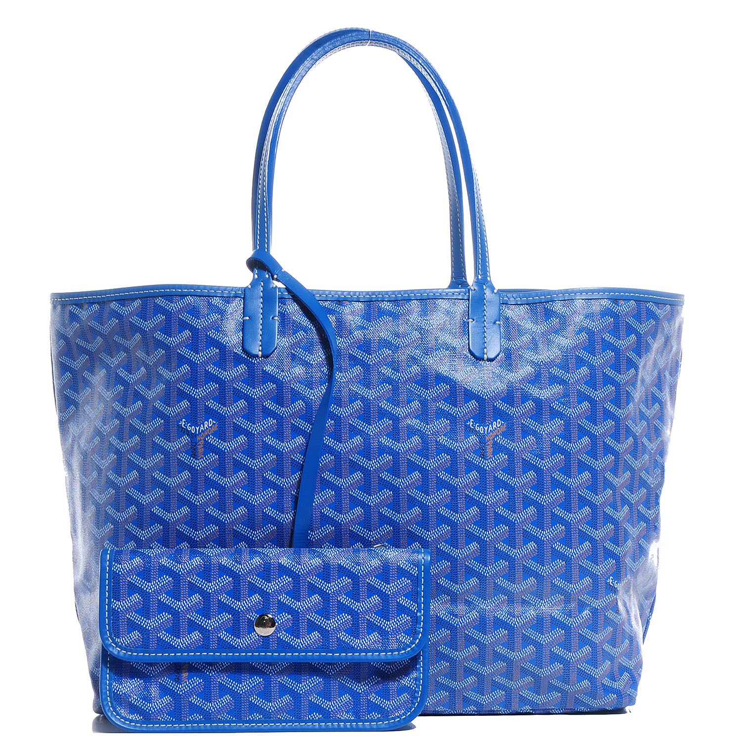 Goyard Goyardine Saint Louis PM Light Blue 1 of 9