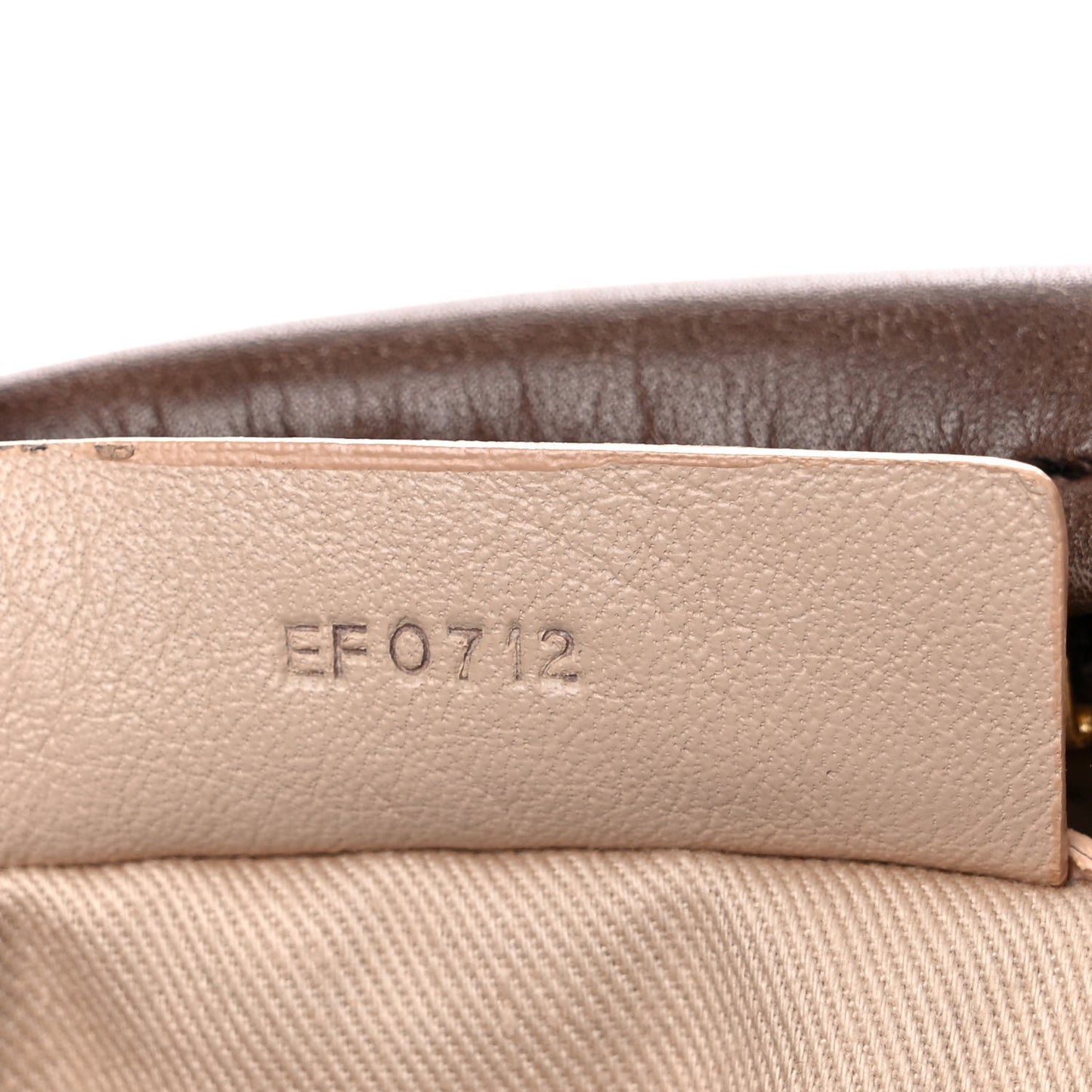 Mink Lambskin Small Pandora Brown