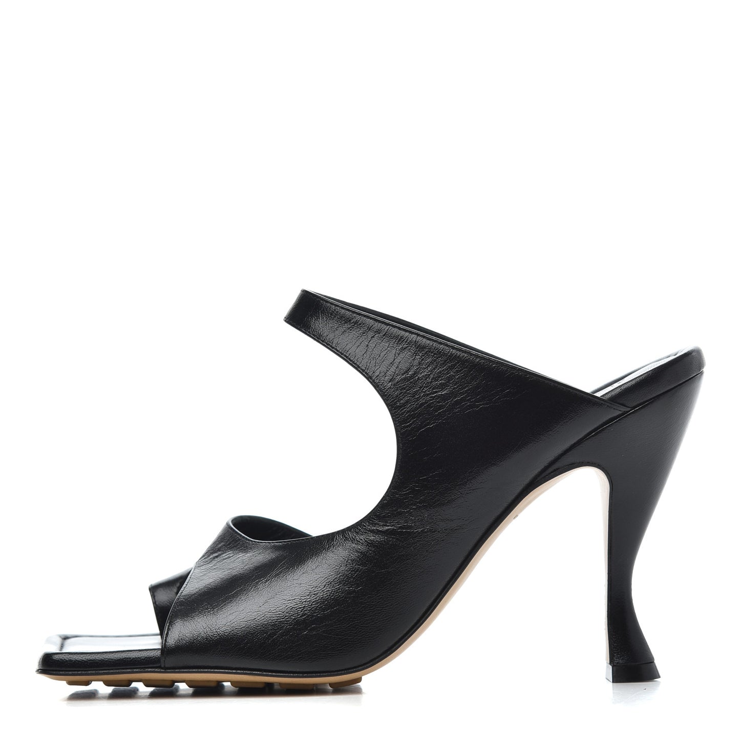 Nappa Crunch Lux Sandals 38.5 Black