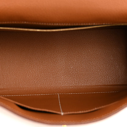 Hermes Togo Kelly Retourne 32 Gold 5 of 14