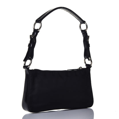 Prada Tessuto Nylon Pochette Black 3 of 8