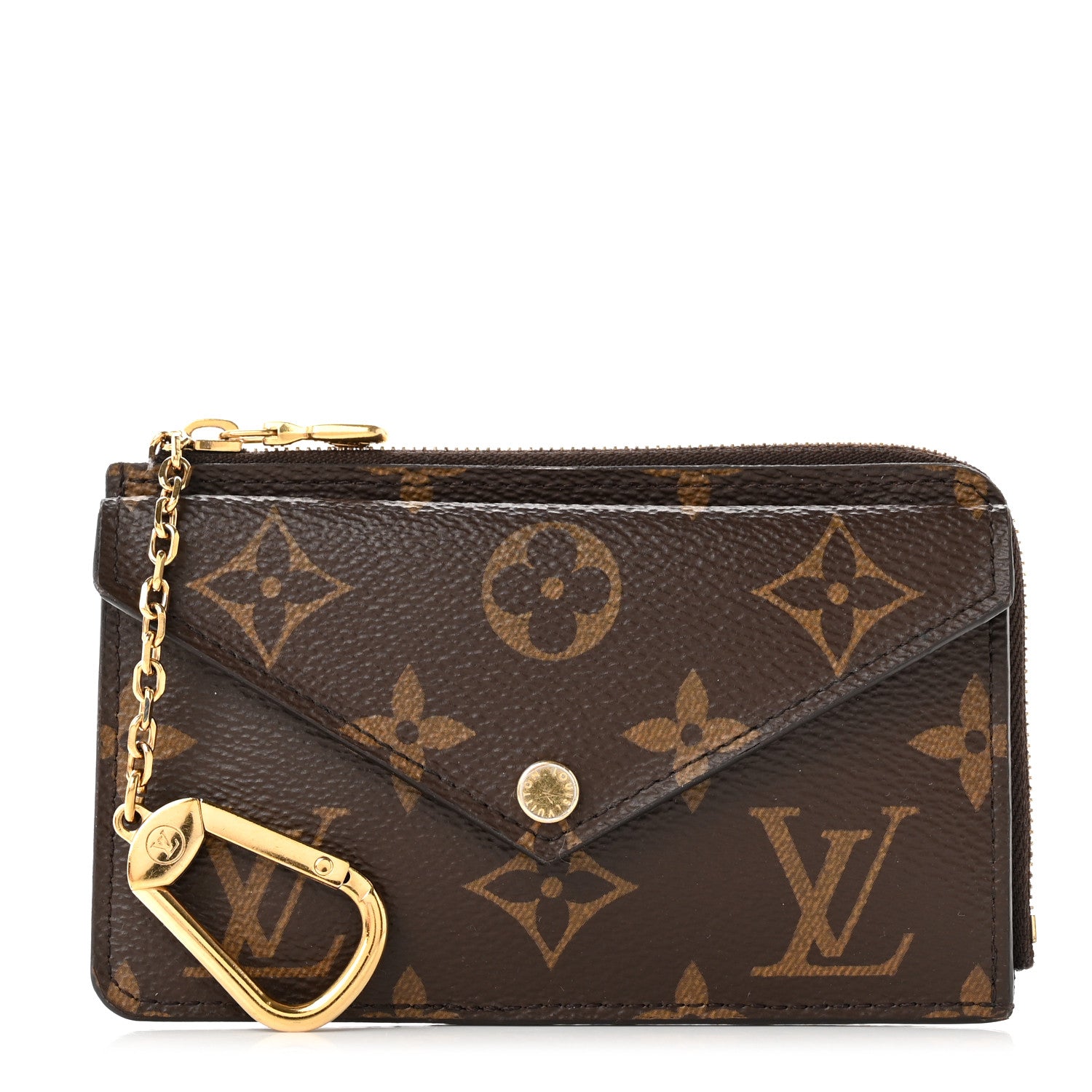 product image of LOUIS VUITTON Monogram Recto Verso Card Holder Black FASHIONPHILE