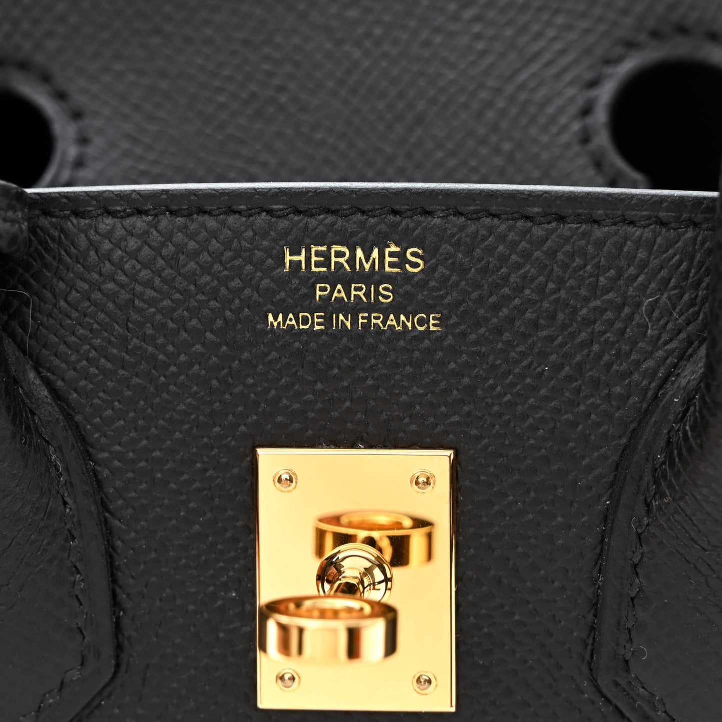 Epsom Birkin Sellier 25 Black