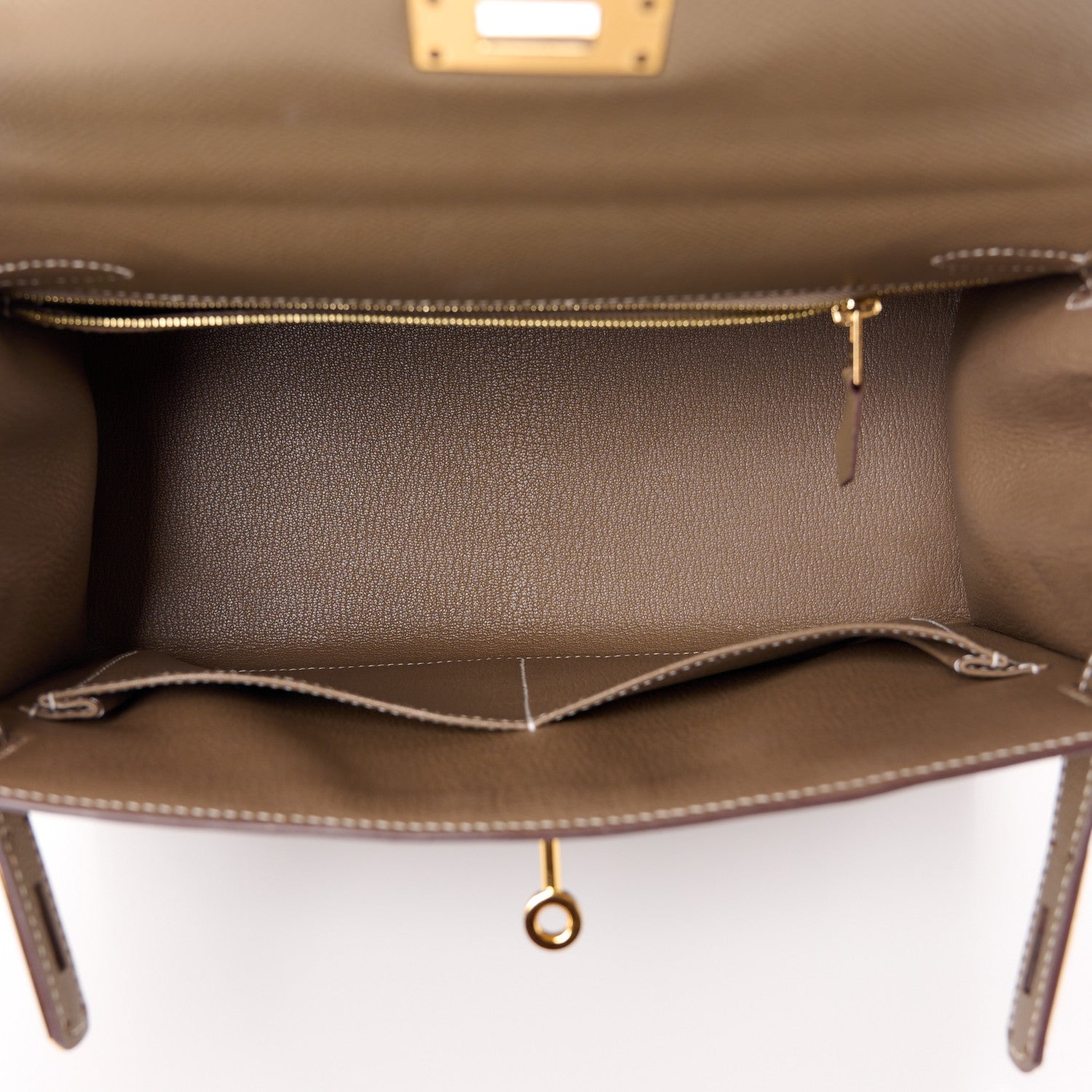 Hermes Epsom Kelly Sellier 28 Etoupe 5 of 12