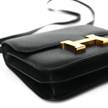 Hermes Epsom Constance 18 Black 8 of 11