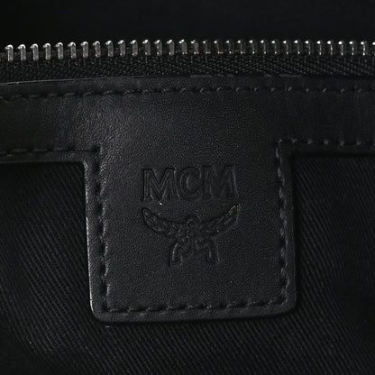 MCM Visetos Original Medium Pouch Black 6 of 8