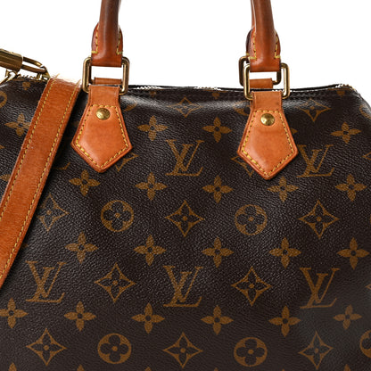 Louis Vuitton Monogram Speedy Bandouliere 25 8 of 13