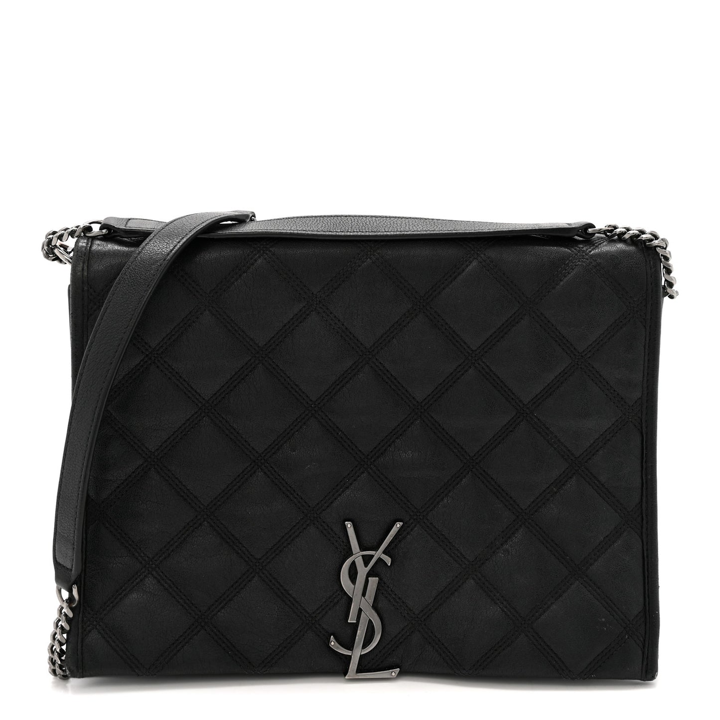 Lambskin Quilted Small Becky Chain Bag Black