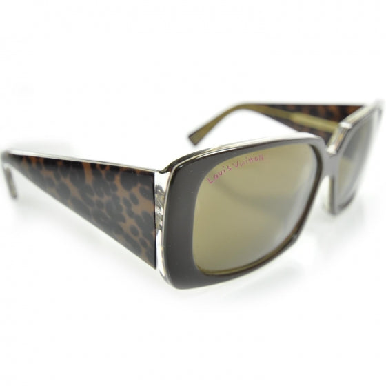 Leopard Marquise Sunglasses