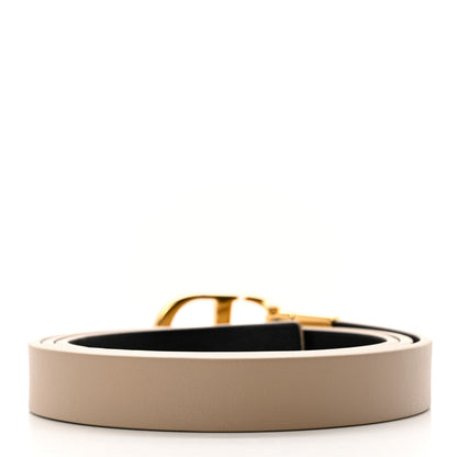 Christian Dior Calfskin 30 Montaigne Belt 90 36 Warm Taupe 2 of 6