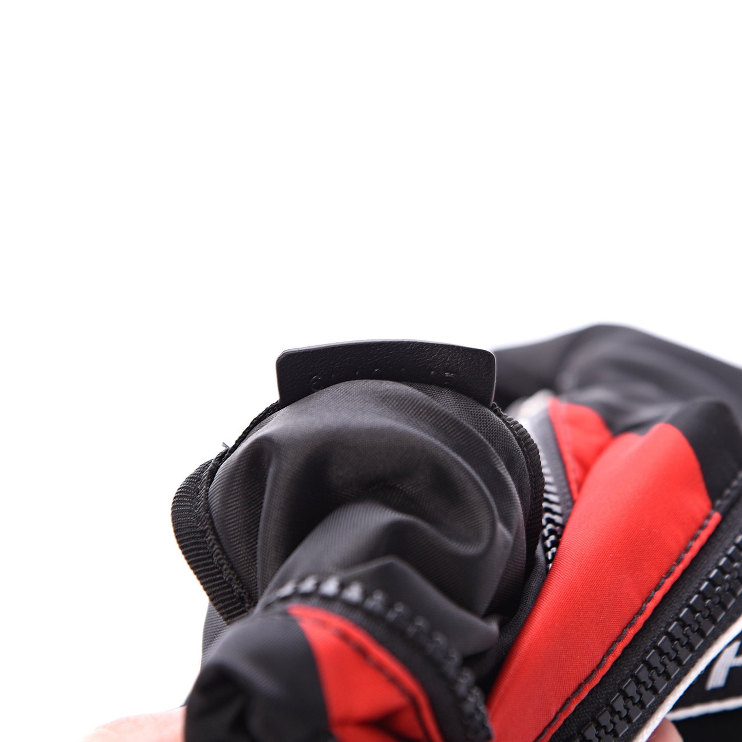 Nylon Light 3 Bum Bag Black Red
