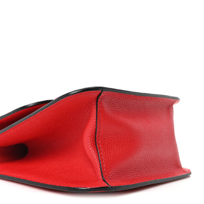 Valentino Garavani Grained Calfskin Small VSling Shoulder Bag Red 8 of 9