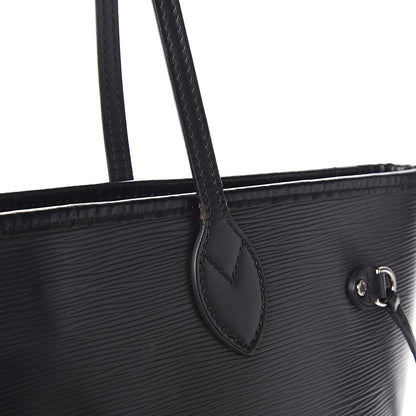 Louis Vuitton Epi Neverfull MM Black 10 of 11