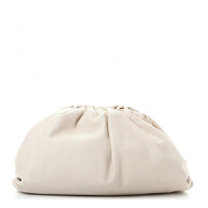 Bottega Veneta Smooth Butter Calf The Pouch Oversized Clutch Mist 1 of 8