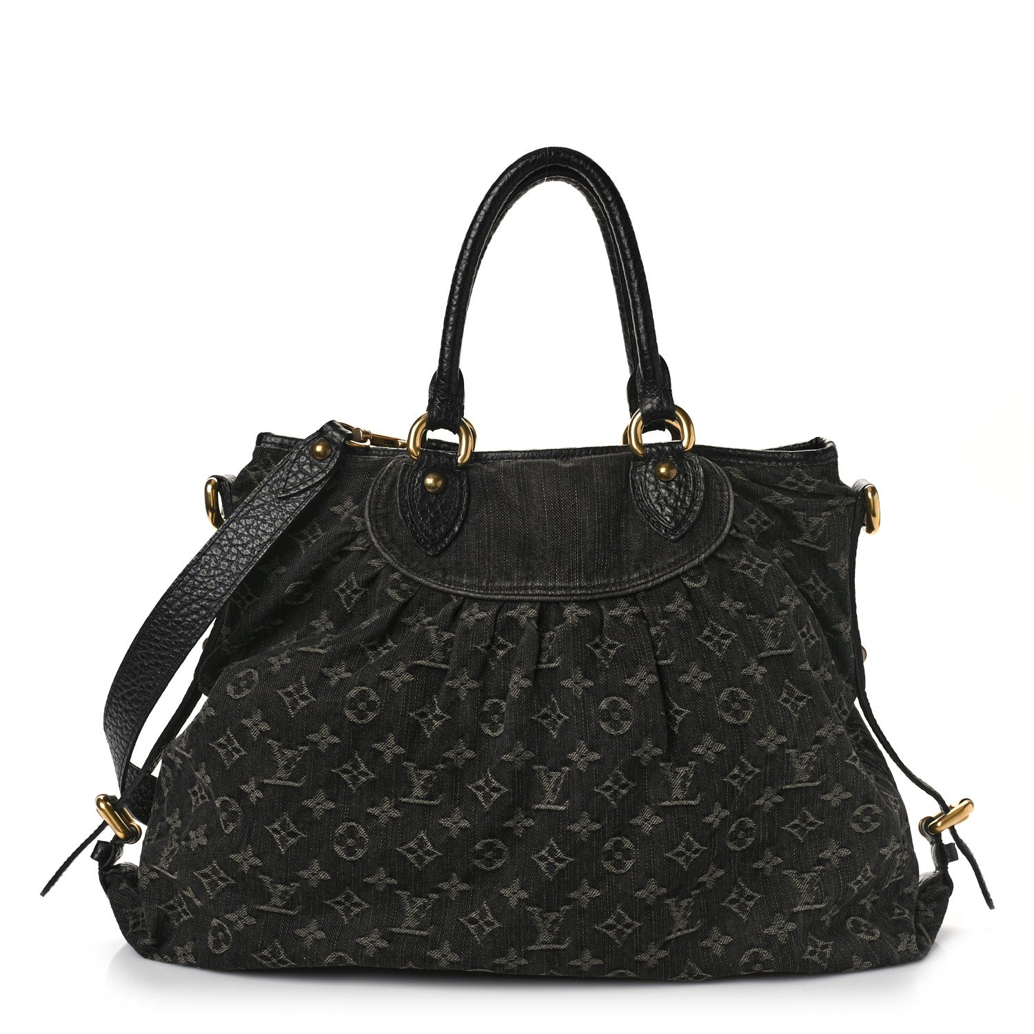 Louis Vuitton Denim Neo Cabby GM Black 1 of 11