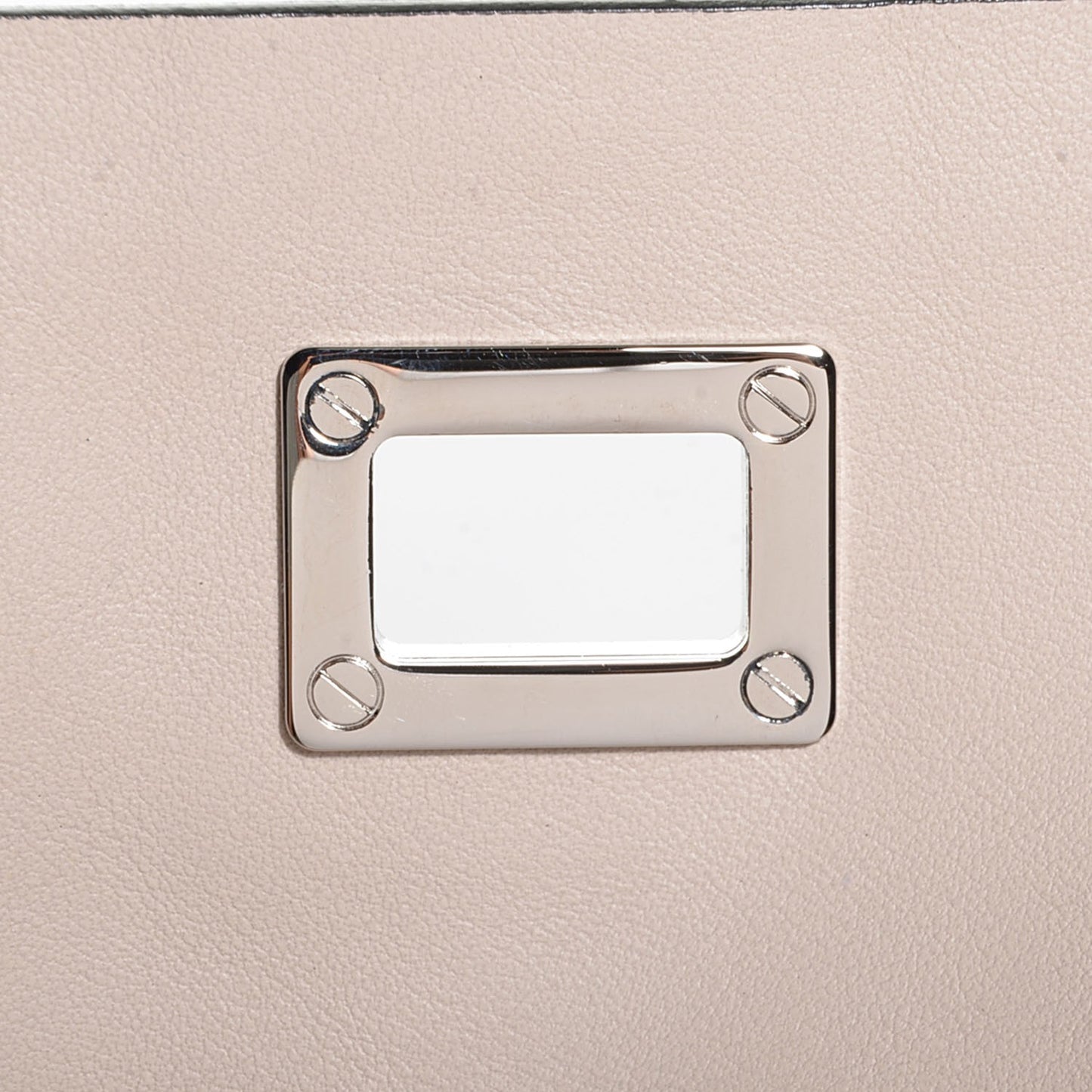 Pebbled Calfskin Extra Small Courier Talc